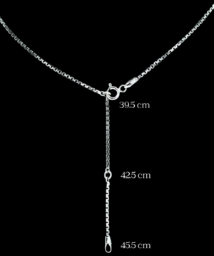 Saturn chain showing adjustable length