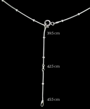 ball chain showing adjustable length