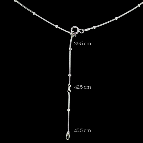 ball chain showing adjustable length